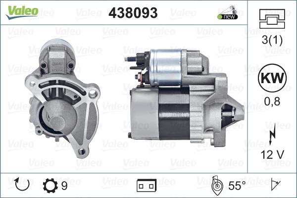 Valeo 438093 - Başlanğıc furqanavto.az