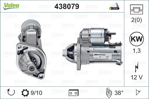 Valeo 438079 - Başlanğıc furqanavto.az