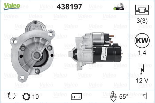 Valeo 438197 - Başlanğıc furqanavto.az