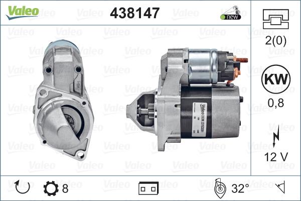 Valeo 438147 - Başlanğıc furqanavto.az