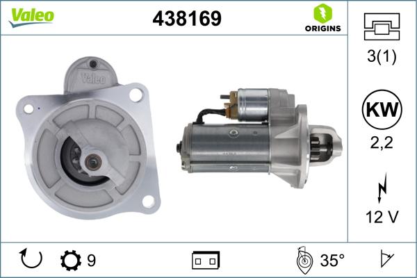 Valeo 438169 - Başlanğıc furqanavto.az