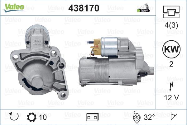 Valeo 438170 - Başlanğıc furqanavto.az