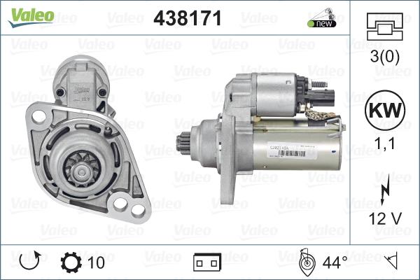 Valeo 438171 - Başlanğıc furqanavto.az