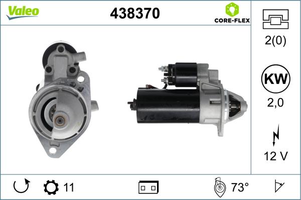 Valeo 438370 - Başlanğıc furqanavto.az