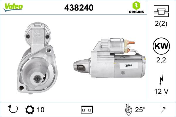 Valeo 438240 - Başlanğıc furqanavto.az