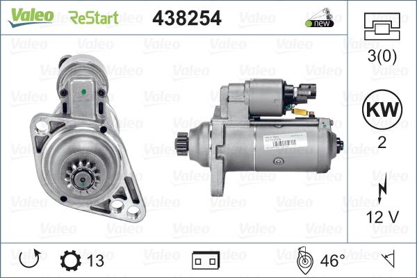 Valeo 438254 - Başlanğıc furqanavto.az