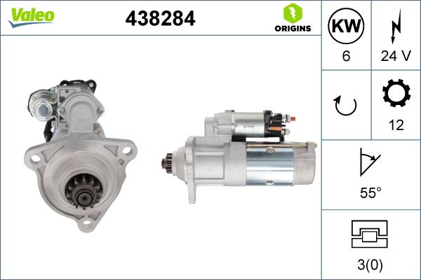 Valeo 438284 - Başlanğıc furqanavto.az