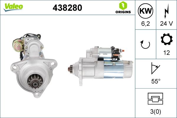 Valeo 438280 - Başlanğıc furqanavto.az