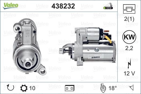 Valeo 438232 - Başlanğıc furqanavto.az