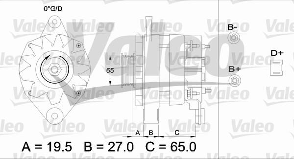 Valeo 433444 - Alternator furqanavto.az