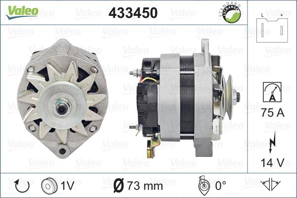 Valeo 433450 - Alternator furqanavto.az