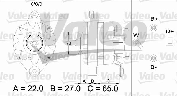 Valeo 433451 - Alternator furqanavto.az