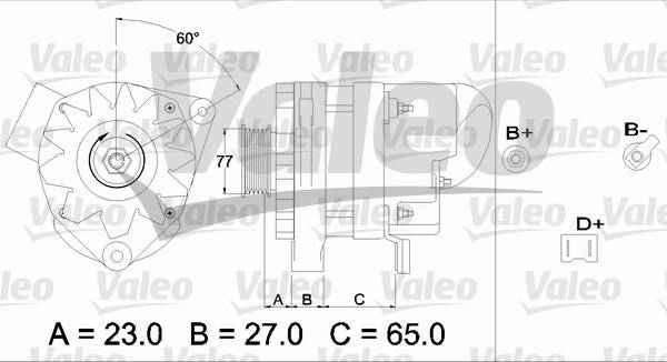 Valeo 433452 - Alternator furqanavto.az