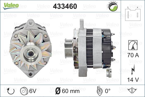 Valeo 433460 - Alternator furqanavto.az