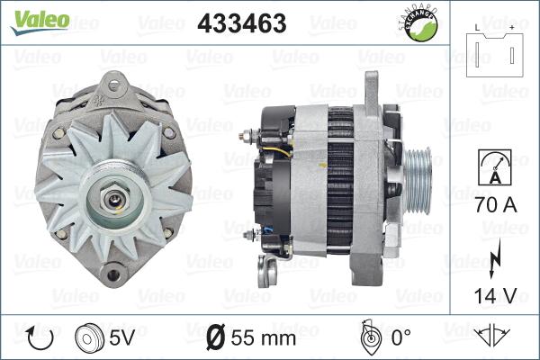 Valeo 433463 - Alternator furqanavto.az