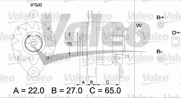 Valeo 433462 - Alternator furqanavto.az