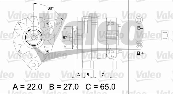 Valeo 433430 - Alternator furqanavto.az