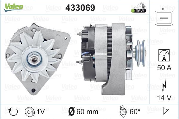 Valeo 433069 - Alternator furqanavto.az