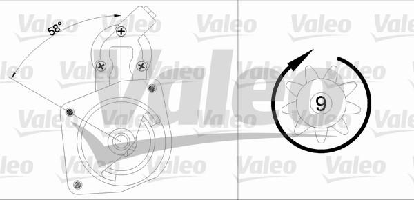 Valeo 433348 - Başlanğıc furqanavto.az