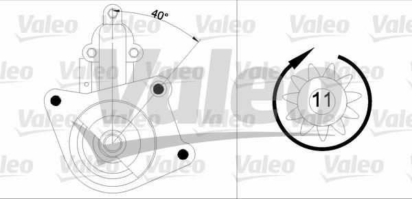 Valeo 433343 - Başlanğıc furqanavto.az