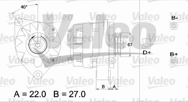 Valeo 433384 - Alternator furqanavto.az