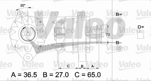 Valeo 433380 - Alternator furqanavto.az