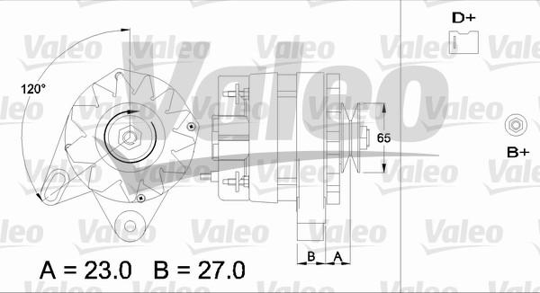 Valeo 433387 - Alternator furqanavto.az