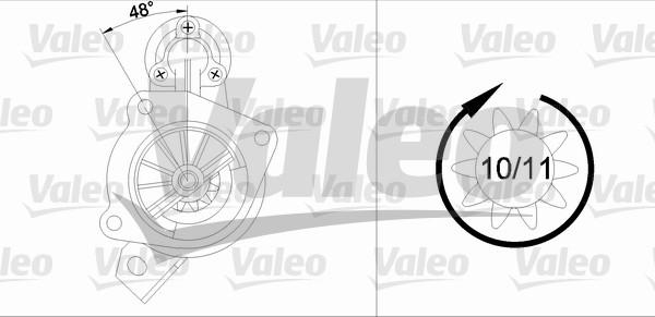 Valeo 433339 - Başlanğıc furqanavto.az