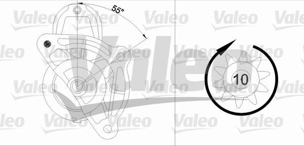 Valeo 433323 - Başlanğıc furqanavto.az