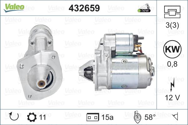 Valeo 432659 - Başlanğıc furqanavto.az