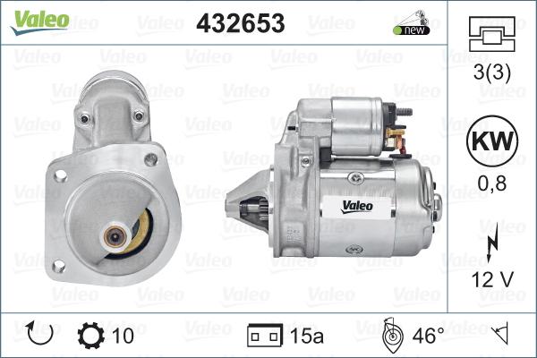 Valeo 432653 - Başlanğıc furqanavto.az