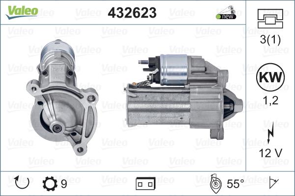 Valeo 432623 - Başlanğıc furqanavto.az