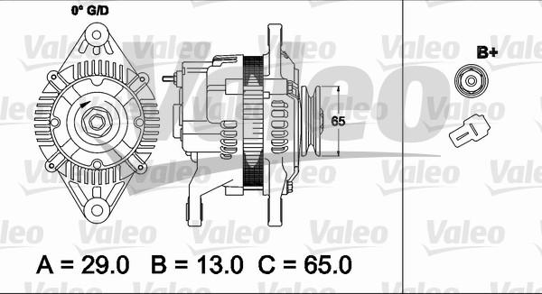 Valeo 437490 - Alternator furqanavto.az