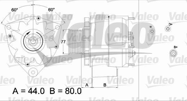 Valeo 437440 - Alternator furqanavto.az