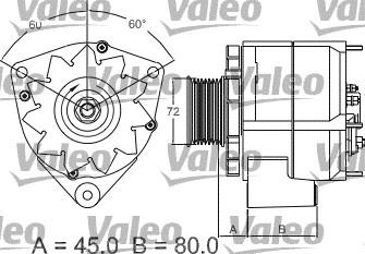 Valeo 437442 - Alternator furqanavto.az