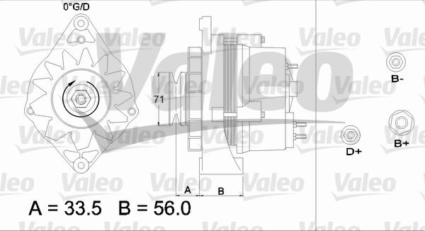 Valeo 437459 - Alternator furqanavto.az