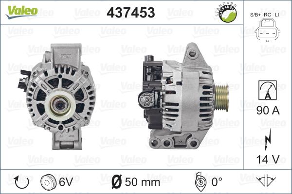 Valeo 437453 - Alternator furqanavto.az