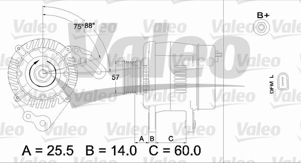 Valeo 437402 - Alternator furqanavto.az