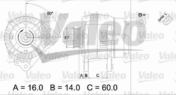 Valeo 437412 - Alternator furqanavto.az