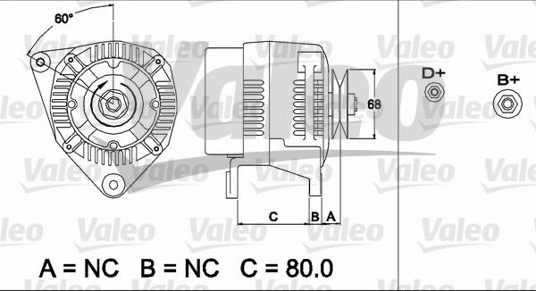 Valeo 437484 - Alternator furqanavto.az