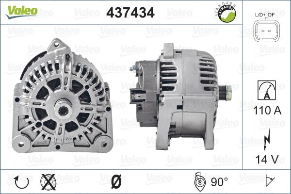 Valeo 437434 - Alternator furqanavto.az