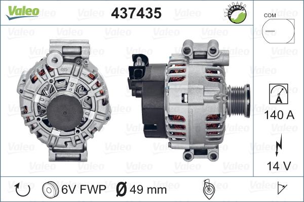 Valeo 437435 - Alternator furqanavto.az