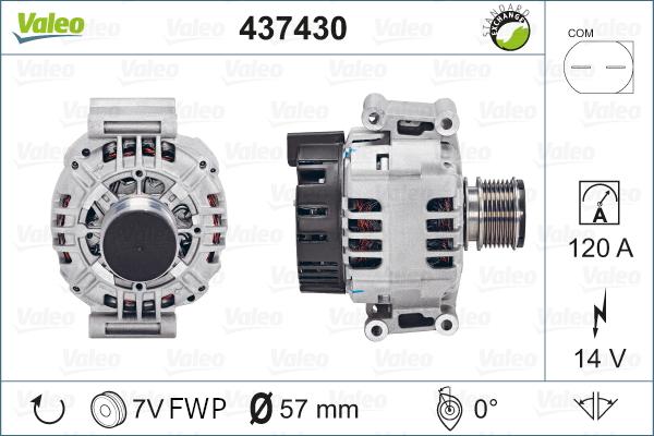 Valeo 437430 - Alternator furqanavto.az