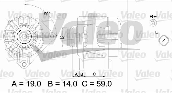 Valeo 437424 - Alternator furqanavto.az