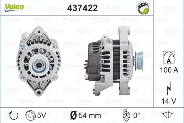 Valeo 437422 - Alternator furqanavto.az