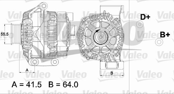 Valeo 437475 - Alternator furqanavto.az