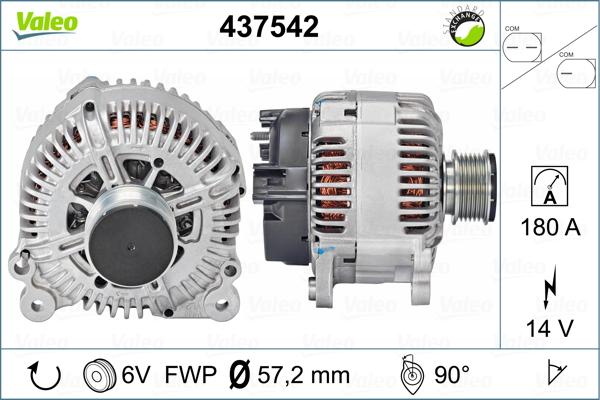 Valeo 437542 - Alternator furqanavto.az