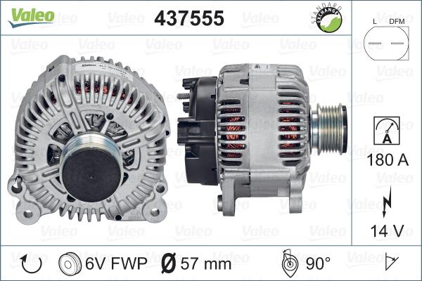 Valeo 437555 - Alternator furqanavto.az