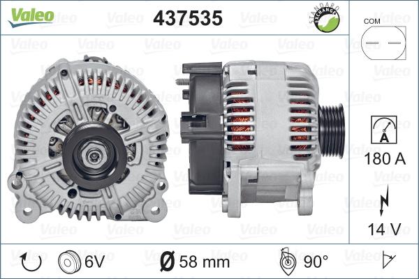 Valeo 437535 - Alternator furqanavto.az