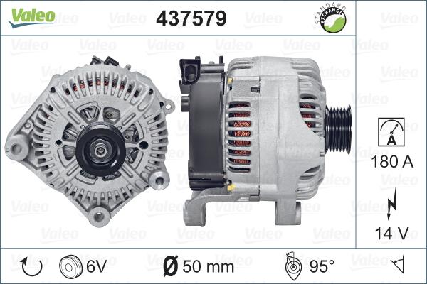 Valeo 437579 - Alternator furqanavto.az